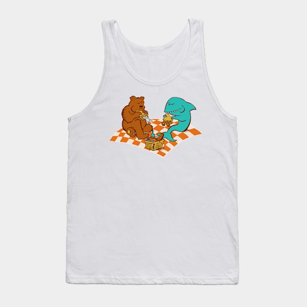 Awkward Picnic Tank Top by brockart